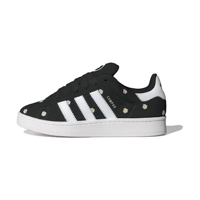 (W) adidas Campus 00s 'Black White Floral Embroidery'