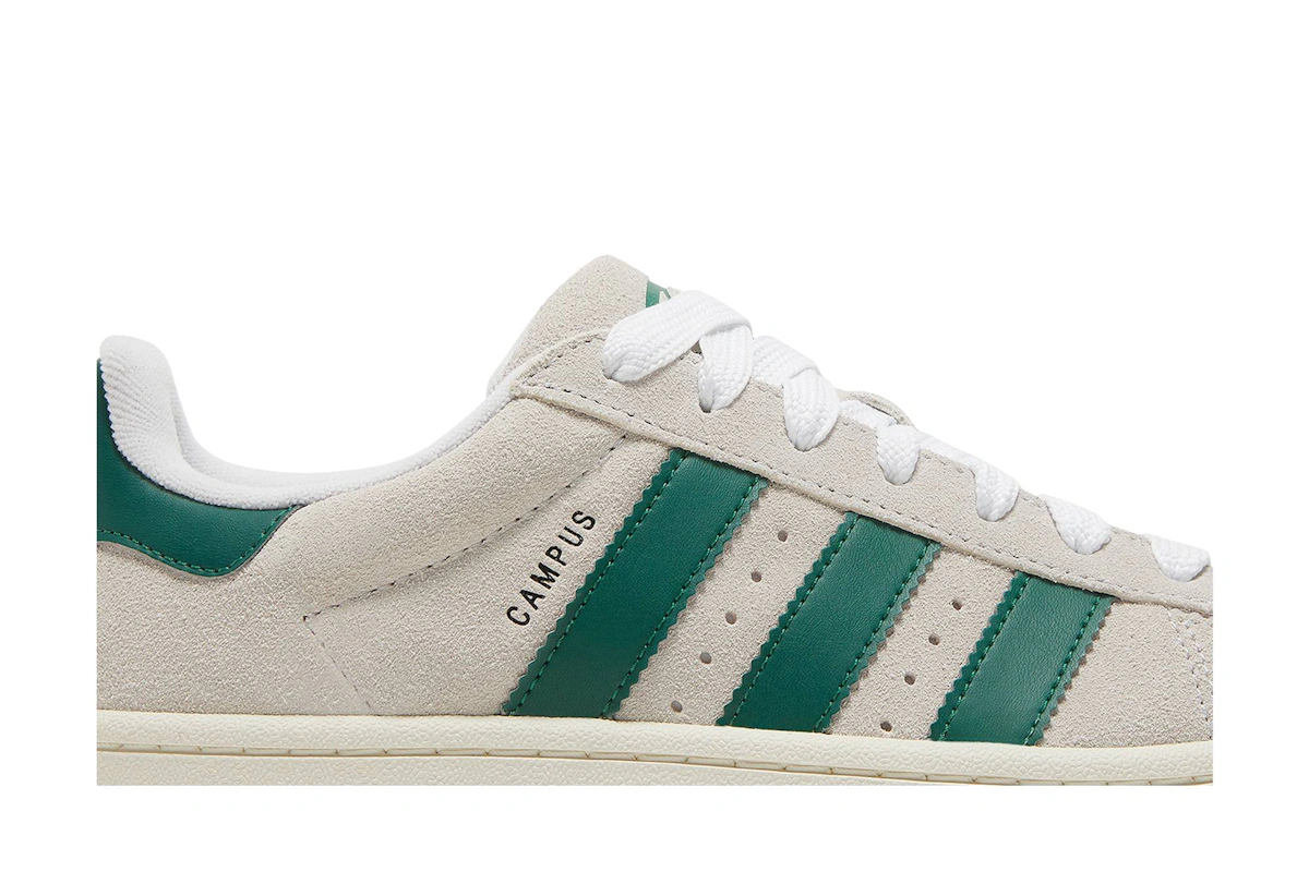 (Women) adidas Campus 00s 'Crystal White Dark Green' GY0038