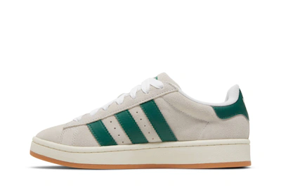 (Women) adidas Campus 00s 'Crystal White Dark Green' GY0038