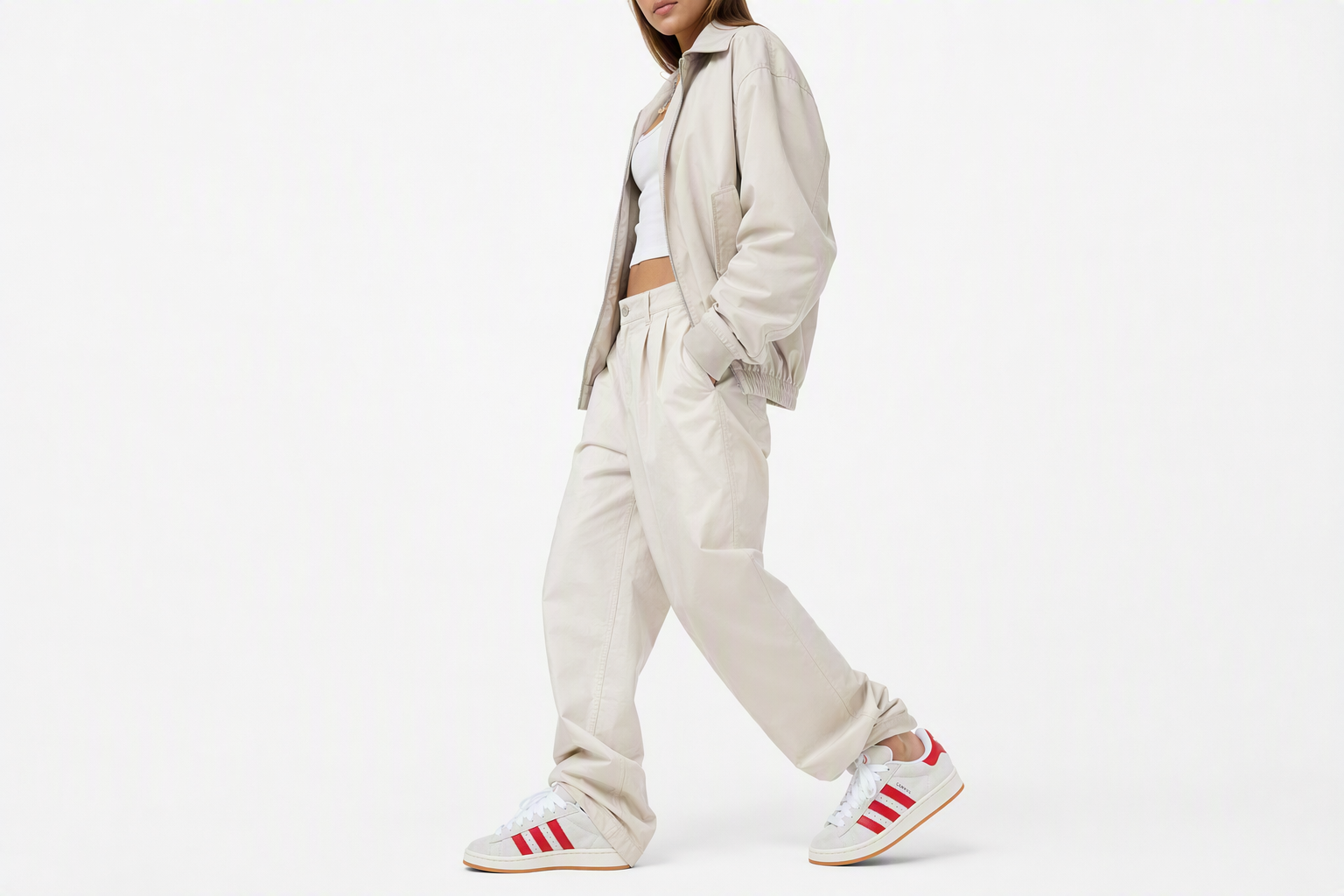 Order （女性）adidas Campus 00s「水晶白猩紅」GY0037