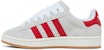 (W) adidas Campus 00s 'Crystal White Scarlet' Putih Kristal Merah GY0037