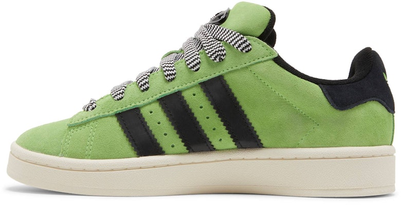 (Women) adidas Campus 00s 'Solar Green Black' HQ4409 Lookbook (Women) adidas Campus 00s 'Solar Green Black' HQ4409