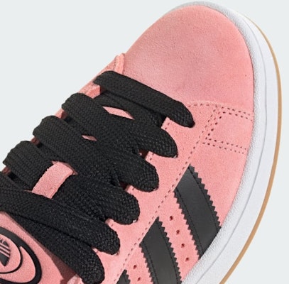 (W) Adidas Campus 00s Zapatillas Rosa Semibrillo/Negro/Blanco Nube JH7275 2