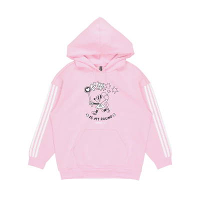 (Women) adidas Casual Pullover Sweatshirt - Pink GF7094