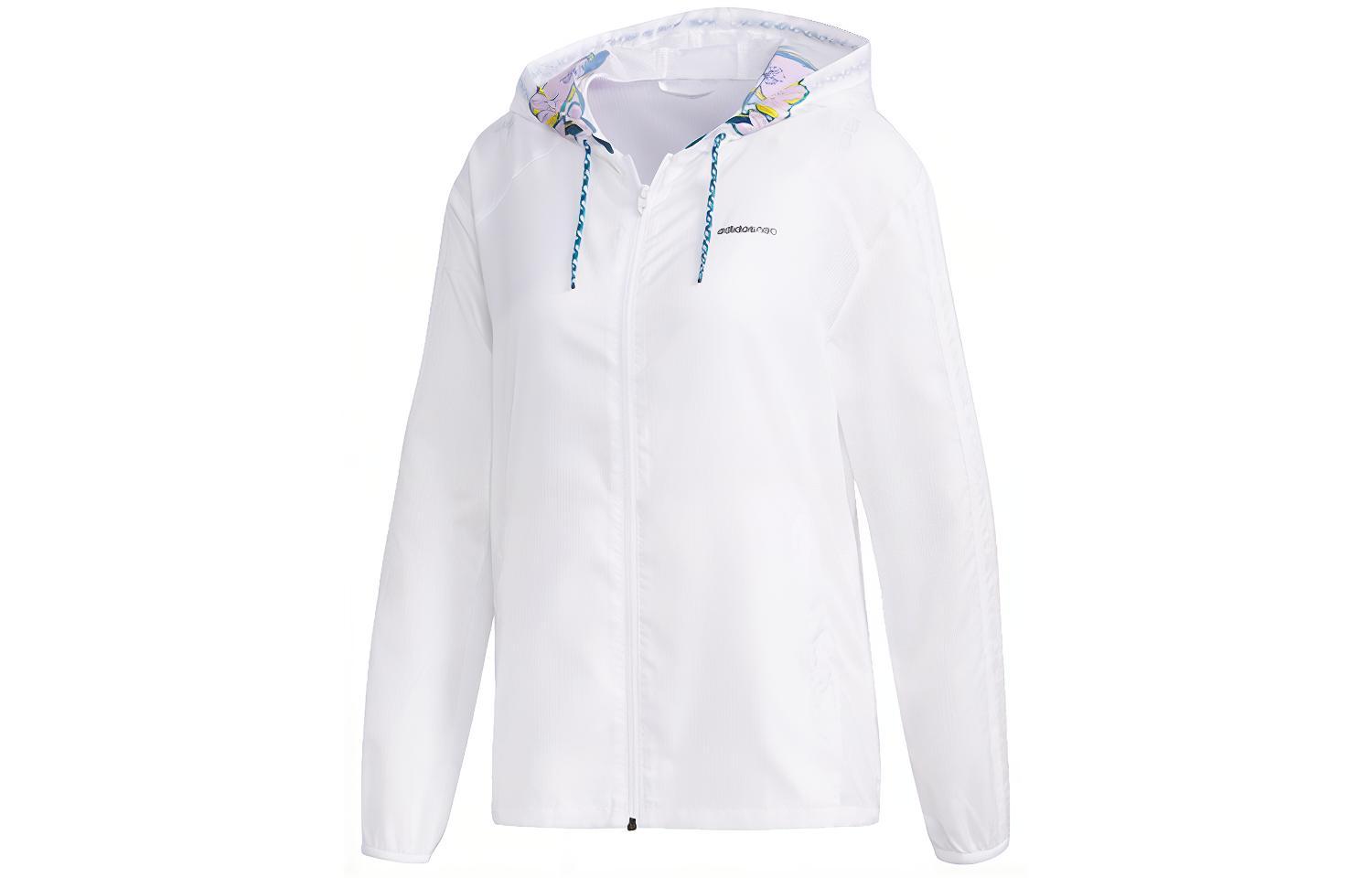 (Women) adidas Casual Sports Jacket White EJ7090