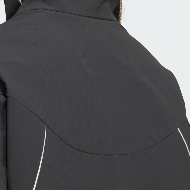 (Women) adidas Casual Sports Zip Jacket Carbon Black/Bright White JY8062 圖 5