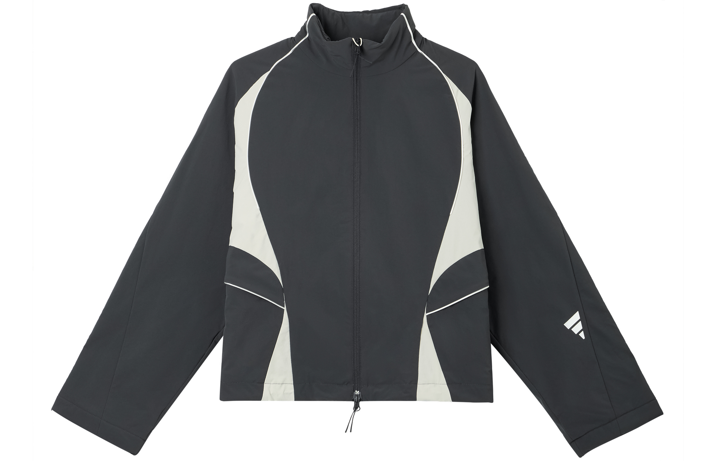 (Women) adidas Casual Sports Zip Jacket Carbon Black/Bright White JY8062 圖 7