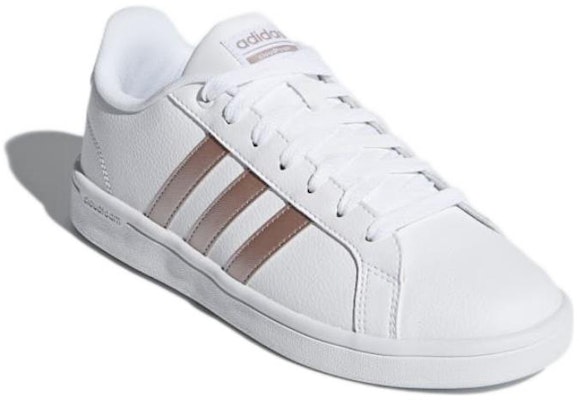 (W) 아디다스 CF 어드밴티지 '화이트 그레이 메탈릭' DA9524 Lookbook (W) 아디다스 CF 어드밴티지 '화이트 그레이 메탈릭' DA9524