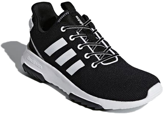 adidas Cloudfoam Racer TR 低筒 跑步鞋 女款 黑白 Lookbook adidas Cloudfoam Racer TR 低筒 跑步鞋 女款 黑白