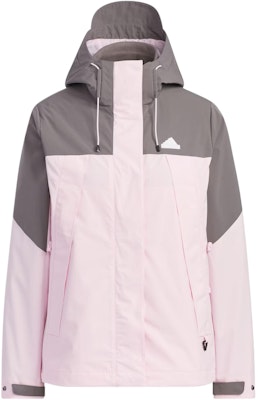 (W) adidas City Escape 3-In-1 Jaket Fleece Pink Wanita JE8588 Order (W) adidas City Escape 3-In-1 Jaket Fleece Pink Wanita JE8588
