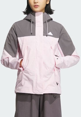 (W) adidas City Escape 3-In-1 Jaket Fleece Pink Wanita JE8588 Shop (W) adidas City Escape 3-In-1 Jaket Fleece Pink Wanita JE8588
