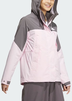 (W) adidas City Escape 3-In-1 Jaket Fleece Pink Wanita JE8588 Details for (W) adidas City Escape 3-In-1 Jaket Fleece Pink Wanita JE8588