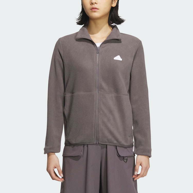 Sizing (W) adidas City Escape 3-In-1 Jaket Fleece Pink Wanita JE8588