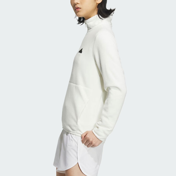 (Women) adidas City Escape 3-In-1 Fleece Jacket Womens Hoodie - Han Jade White JF6659 圖 9