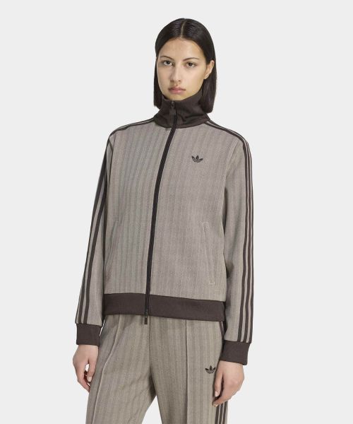(Women) adidas Classic Track Top - Brown KX1868