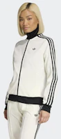 (Women) adidas Classic Track Top - White/Black KD3740 (Women) adidas Classic Track Top - White/Black KD3740