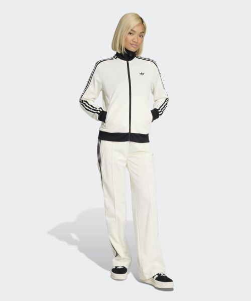 Shop (Women) adidas Classic Track Top - White/Black KD3740