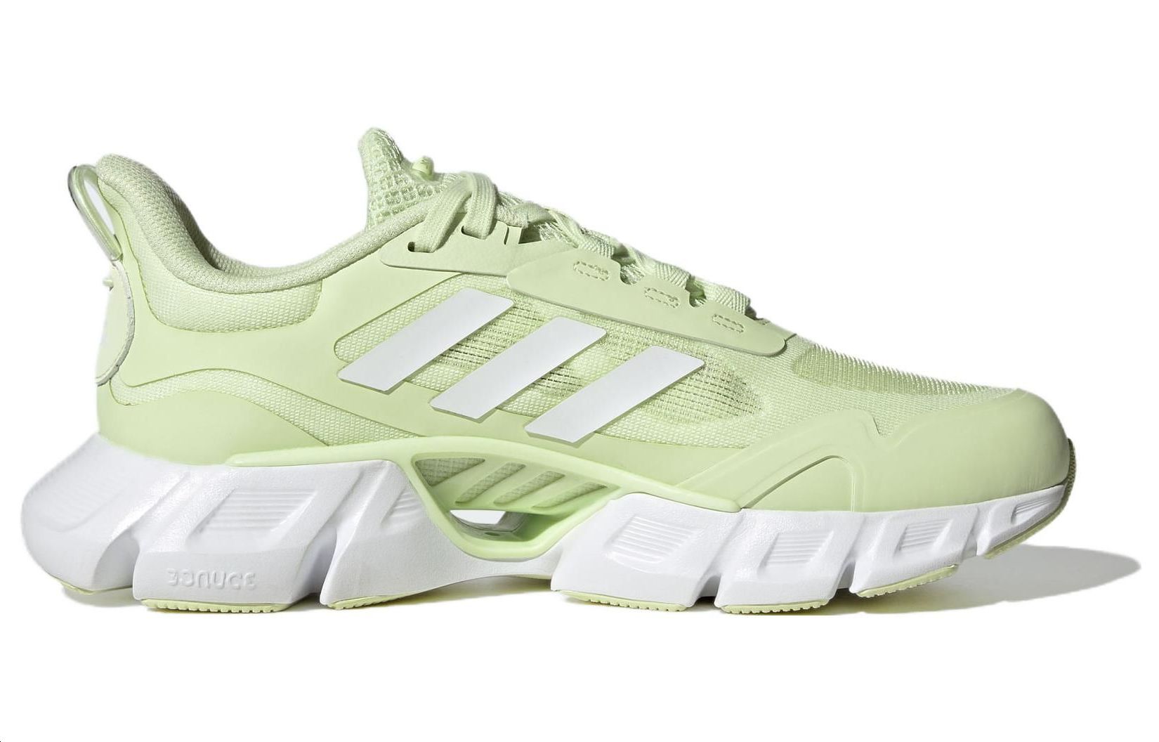 (W) adidas Climacool Running Shoes 'White Solar Green' 圖 2