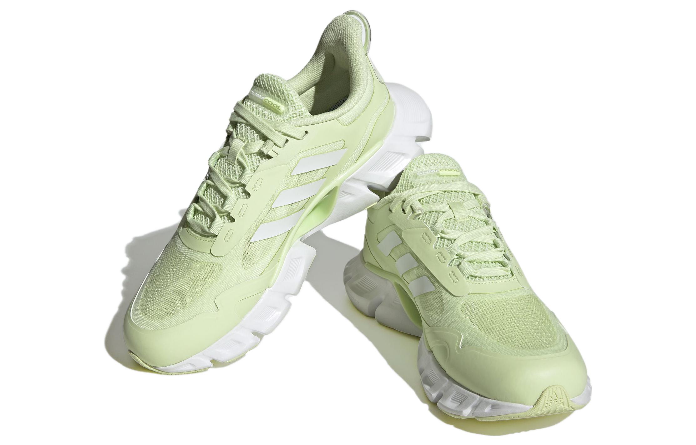 (W) adidas Climacool Running Shoes 'White Solar Green' 圖 3