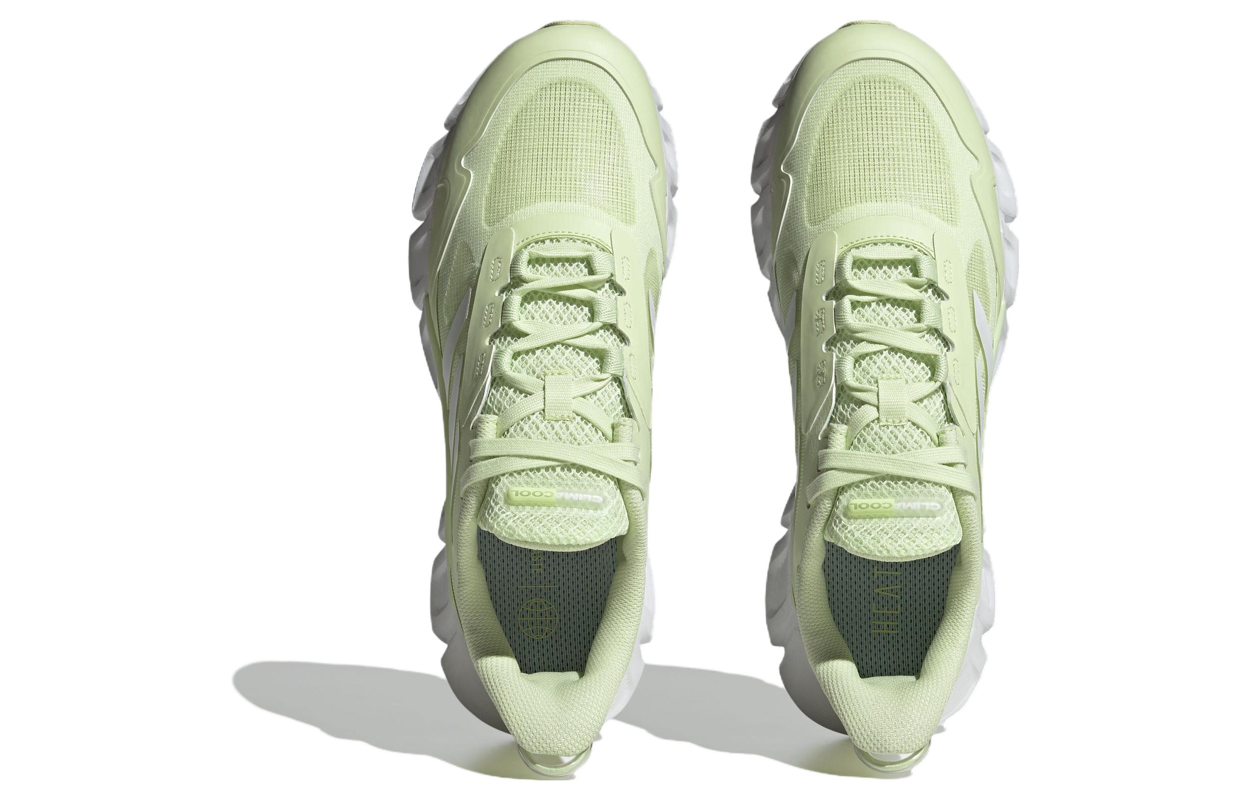 (W) adidas Climacool Running Shoes 'White Solar Green' 圖 5