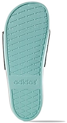 adidas Cloudfoam系列 舒適耐磨 拖鞋 女款 黑藍 Details for adidas Cloudfoam系列 舒適耐磨 拖鞋 女款 黑藍