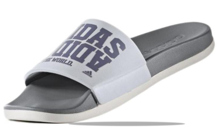 (W) adidas Cloudfoam 'CMFT Durable Slipper - Grey' 圖 3