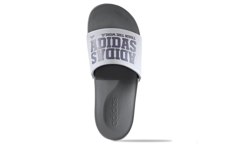 (W) adidas Cloudfoam 'CMFT Durable Slipper - Grey' 圖 5