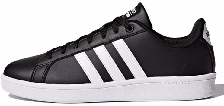 women-adidas-cloudfoam-advantage-black-white-aw-4288