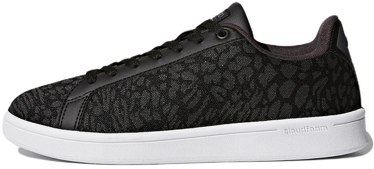 women-adidas-cloudfoam-advantage-clean-black-print-bb-9606
