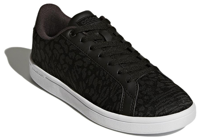 (W) adidas Cloudfoam Advantage Clean 'Black Print' 圖 3