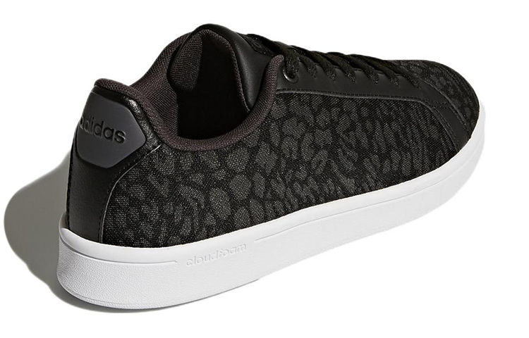 (W) adidas Cloudfoam Advantage Clean 'Black Print' 圖 4