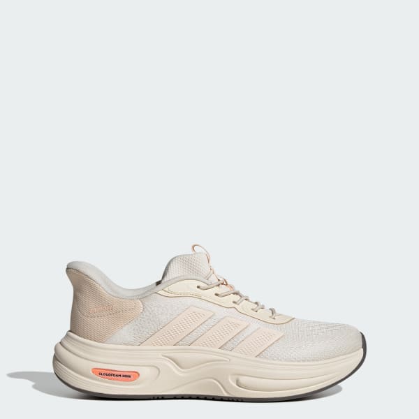 (Women) adidas Cloudfoam Cushion Rapidfit Shoes Wonder White/Bliss Orange/Pure Orange KK3477