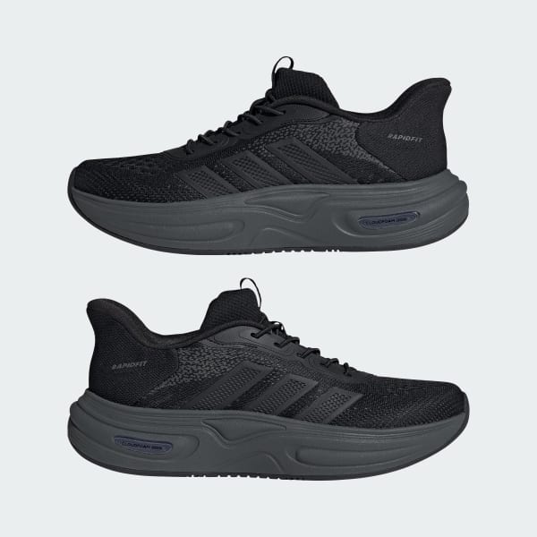 Sizing (W) Zapatillas adidas Cloudfoam Cushion Rapidfit Negro/Carbono/Gris Six HP3445