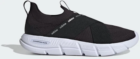 (Women) adidas Cloudfoam Flex Adapt Shoes Core Black/Silver Metallic/Cloud White KK0380