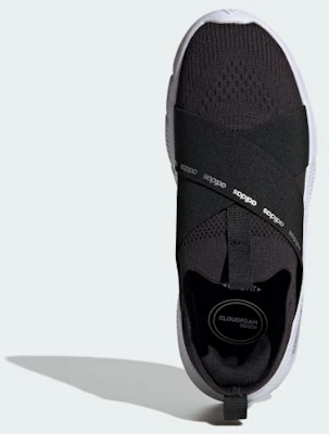 (W) アディダス クラウドフォーム フレックス アダプト シューズ ブラック/シルバー/ホワイト KK0380 Order (W) アディダス クラウドフォーム フレックス アダプト シューズ ブラック/シルバー/ホワイト KK0380