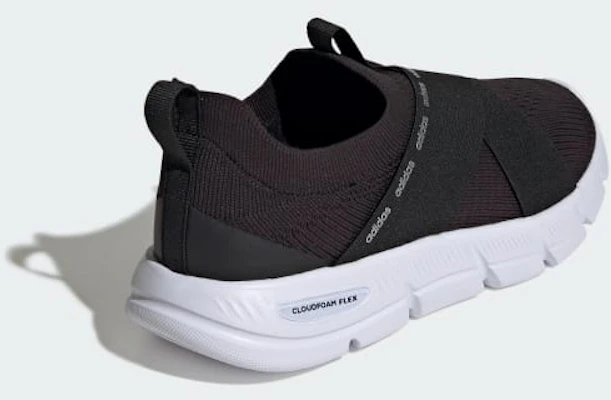 (W) アディダス クラウドフォーム フレックス アダプト シューズ ブラック/シルバー/ホワイト KK0380 Purchase (W) アディダス クラウドフォーム フレックス アダプト シューズ ブラック/シルバー/ホワイト KK0380
