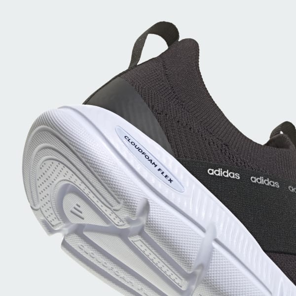 Sizing (W) アディダス クラウドフォーム フレックス アダプト シューズ ブラック/シルバー/ホワイト KK0380