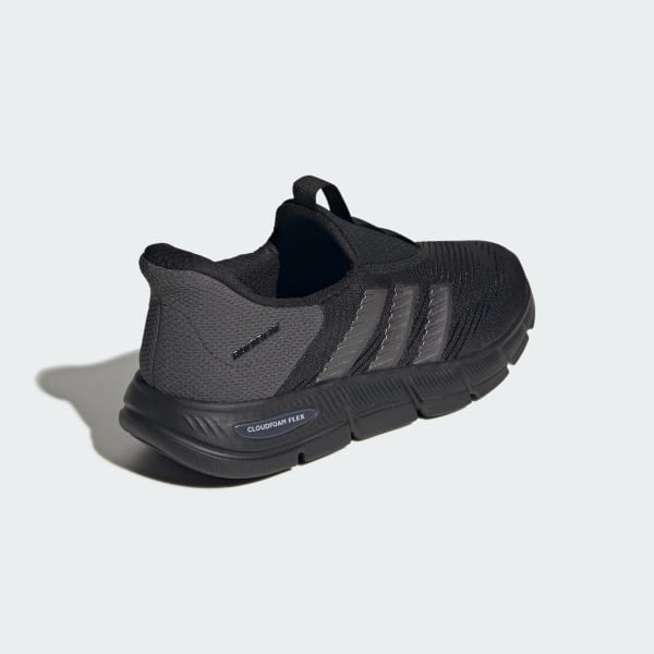 Purchase (W) adidas Cloudfoam Flex Lounge Rapidfit 黑色/鐵灰金屬/灰六 HQ4940