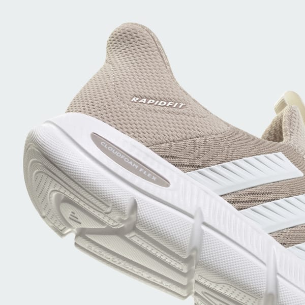 Sizing (W) Zapatillas adidas Cloudfoam Flex Lounge Rapidfit Beige/Blanco/Core Beige JS4884