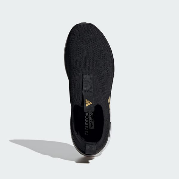 Lookbook (W) adidas Cloudfoam Go Sock ''Nero Bianco Oro Opaco'' ID4040