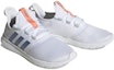 Lookbook (W) adidas Cloudfoam Pure 2.0 'Putih Biru Fusion Metalik' H03759