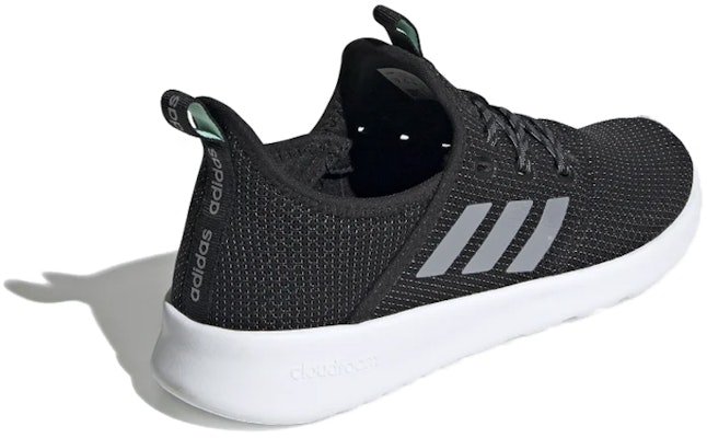 (Women) adidas Cloudfoam Pure 'Black Grey' EG3848 Lookbook (Women) adidas Cloudfoam Pure 'Black Grey' EG3848