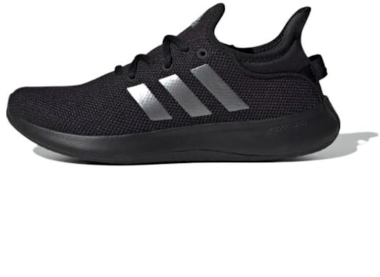 (Women) adidas Cloudfoam Pure 'Black Iron Metallic' ID5636 Buy (Women) adidas Cloudfoam Pure 'Black Iron Metallic' ID5636