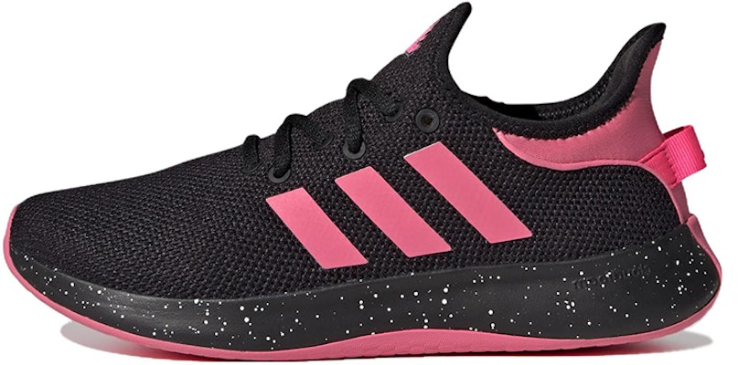 (Women) adidas Cloudfoam Pure 'Black Lucid Pink' IG7380 Buy (Women) adidas Cloudfoam Pure 'Black Lucid Pink' IG7380