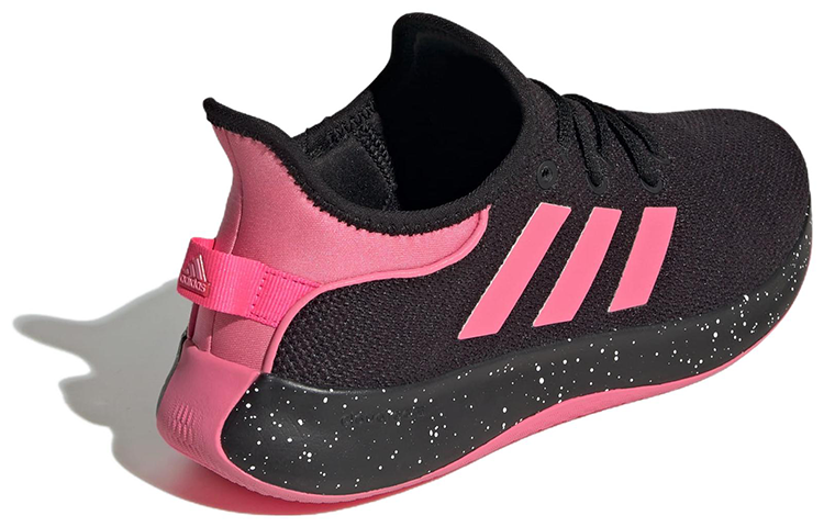 Shop (W) adidas Cloudfoam Pure ''Nero Rosa Lucido'' IG7380