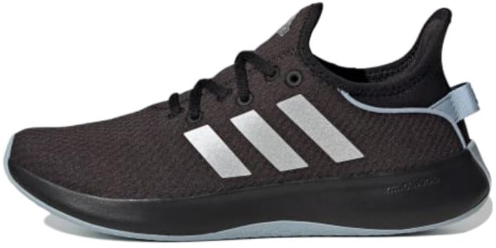 women-adidas-cloudfoam-pure-black-silver-metallic-ig-7378