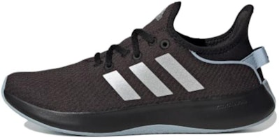 (Women) adidas Cloudfoam Pure 'Black Silver Metallic' IG7378 (Women) adidas Cloudfoam Pure 'Black Silver Metallic' IG7378