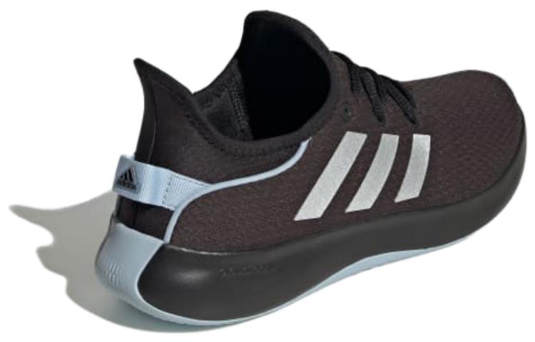 (W) adidas Cloudfoam Pure 'Black Silver Metallic' 圖 4