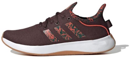 (Women) adidas Cloudfoam Pure 'Floral - Shadow Gum 'Brown' ID1965 (Women) adidas Cloudfoam Pure 'Floral - Shadow Gum 'Brown' ID1965