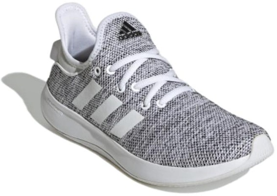 (W) adidas Cloudfoam Pure 'Heather White' Putih Kelabu IF3393 Lookbook (W) adidas Cloudfoam Pure 'Heather White' Putih Kelabu IF3393